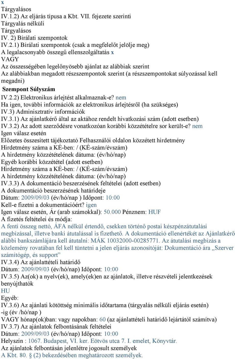 Bírálati szempontok IV.2.