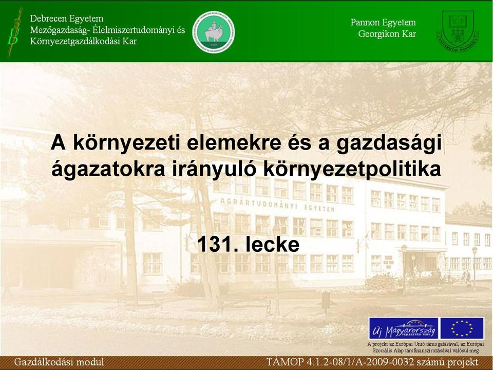ágazatokra irányuló