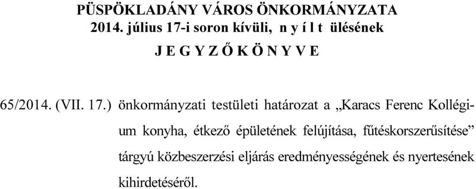(VII. 17.