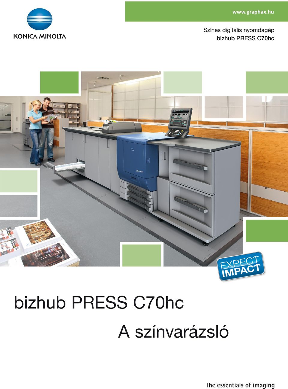 nyomdagép bizhub PRESS