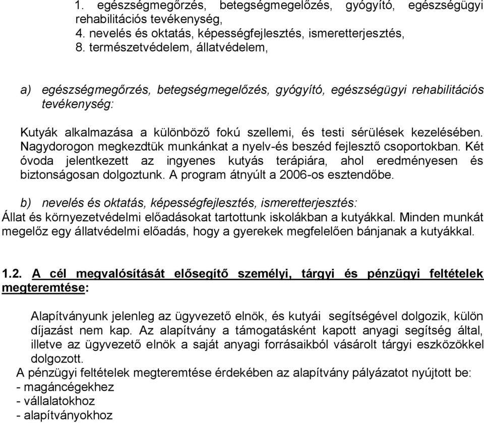 Nagydorogon megkezdtük munkánkat a nyelv-és beszéd fejlesztő csoportokban. Két óvoda jelentkezett az ingyenes kutyás terápiára, ahol eredményesen és biztonságosan dolgoztunk.