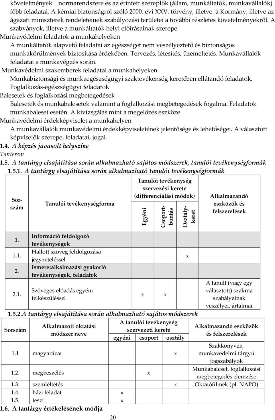 Munkavédelmi feladatok a munkahelyeken A munkáltatók alapvető feladatai az egészséget nem veszélyeztető és biztonságos munkakörülmények biztosítása érdekében. Tervezés, létesítés, üzemeltetés.