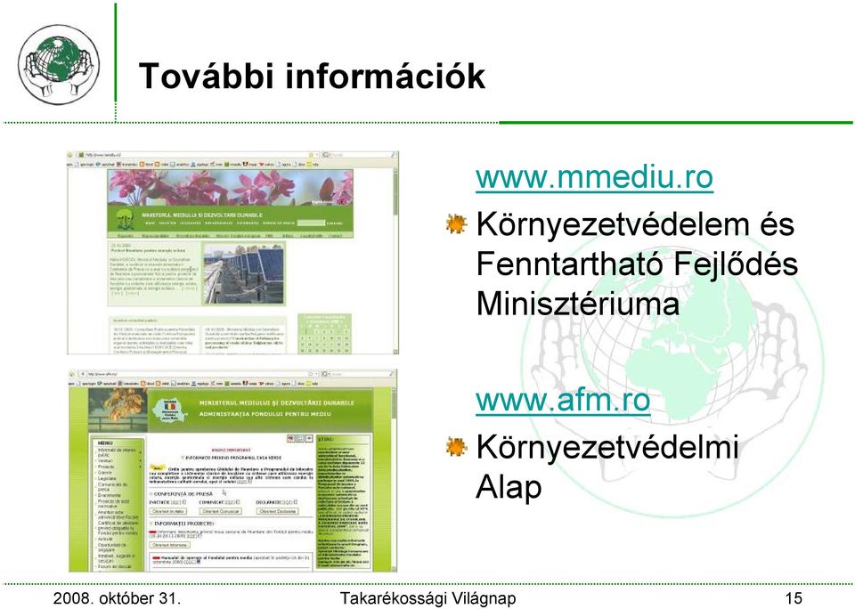 Fejlődés Minisztériuma www.afm.