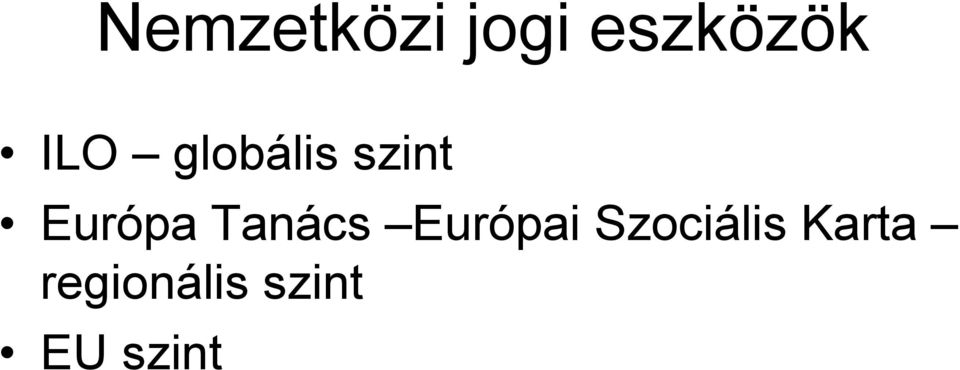 Tanács Európai Szociális