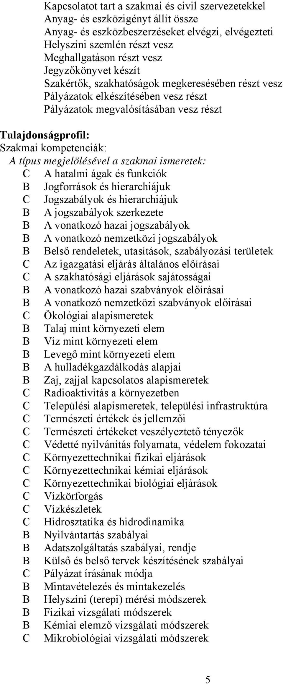 megjelölésével a szakmai ismeretek: A hatalmi ágak és funkciók Jogforrások és hierarchiájuk Jogszabályok és hierarchiájuk A jogszabályok szerkezete A vonatkozó hazai jogszabályok A vonatkozó