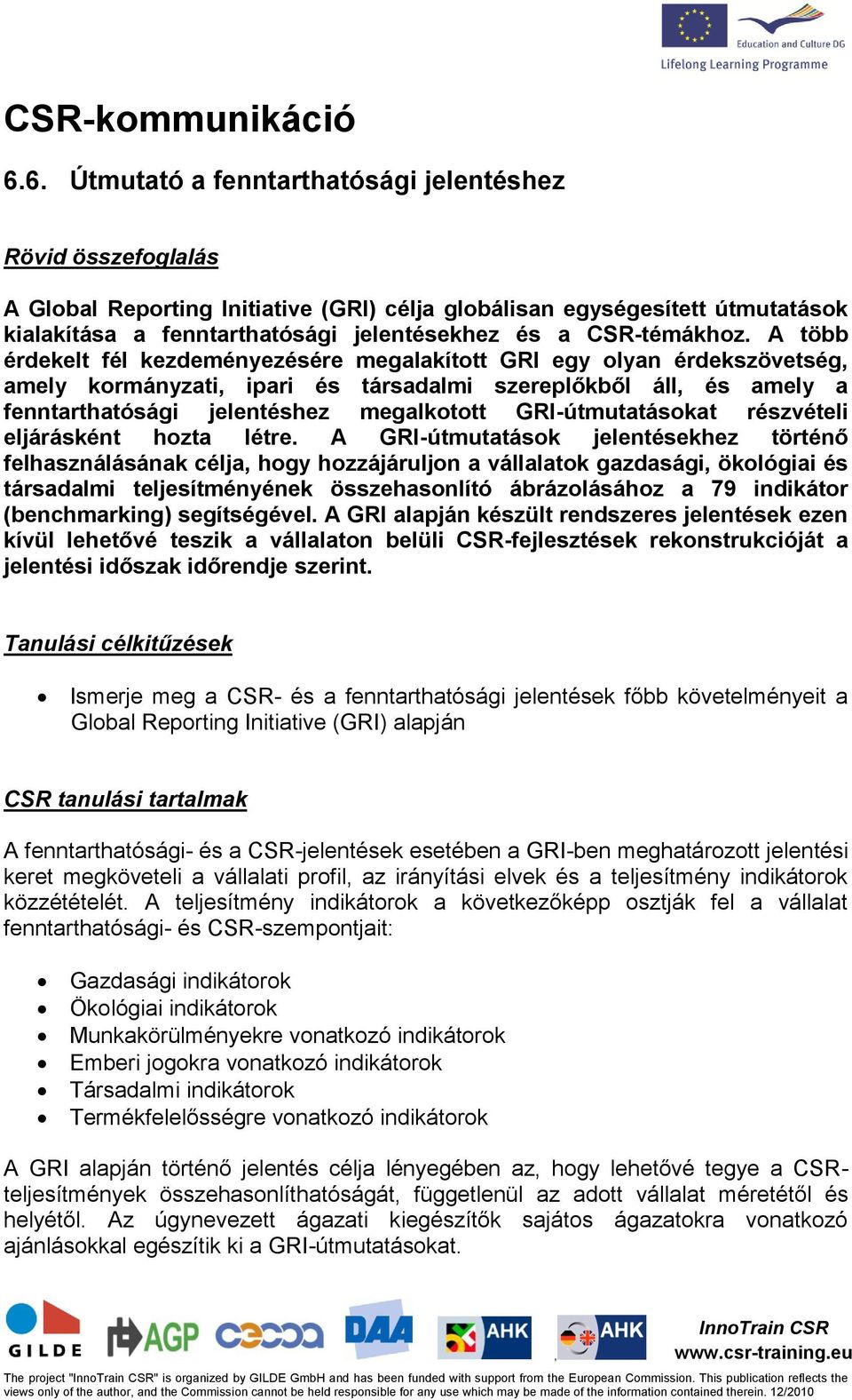 CSR-témákhoz.