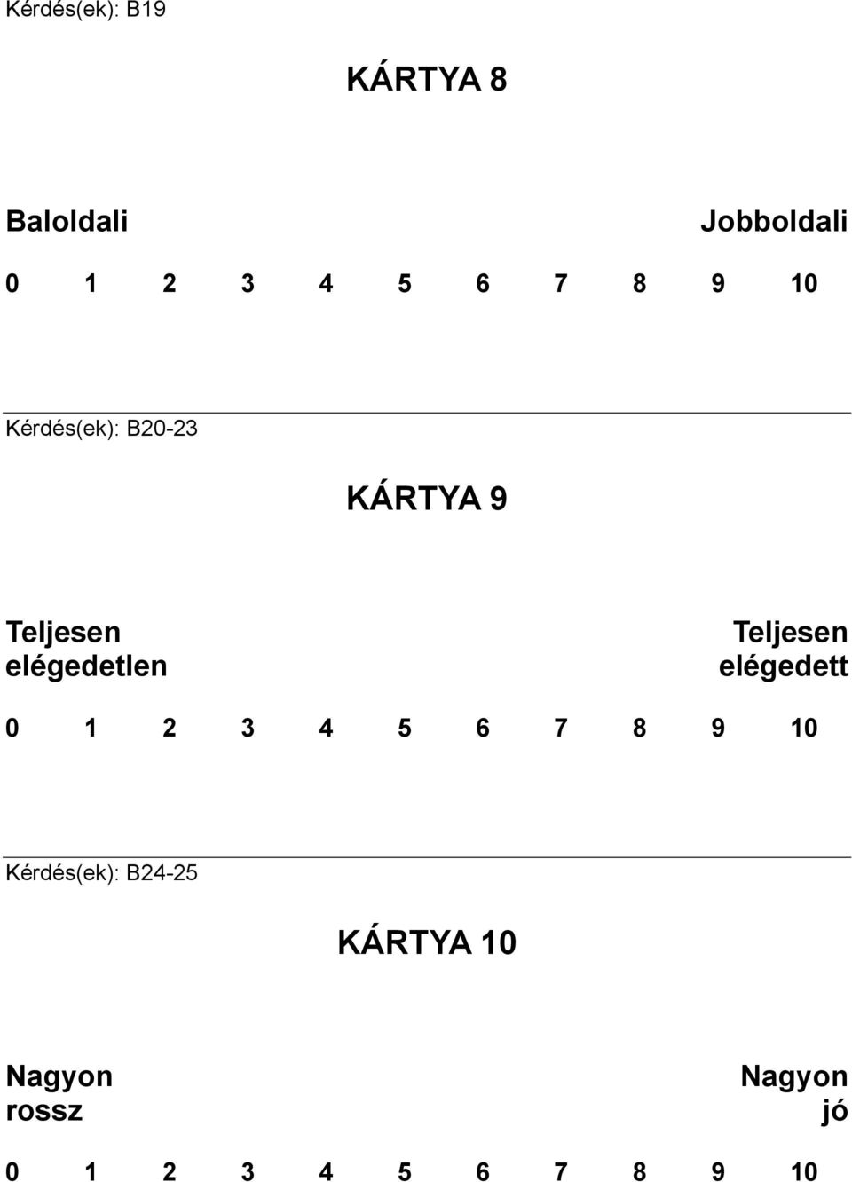 Teljesen elégedetlen Teljesen elégedett