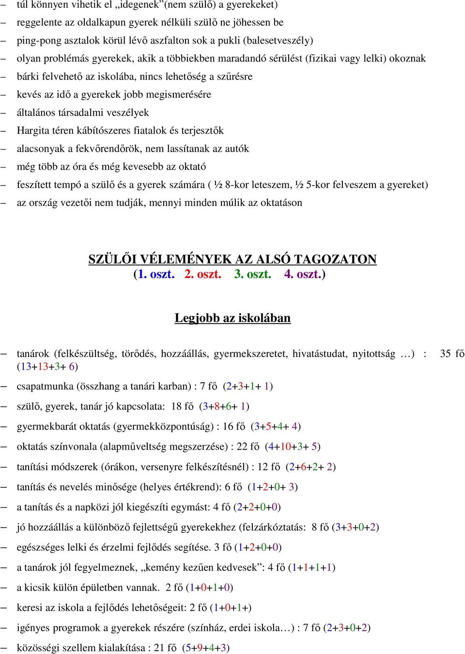 társadalmi veszélyek Hargita téren kábítószeres fiatalok és terjesztők alacsonyak a fekvőrendőrök, nem lassítanak az autók még több az óra és még kevesebb az oktató feszített tempó a szülő és a