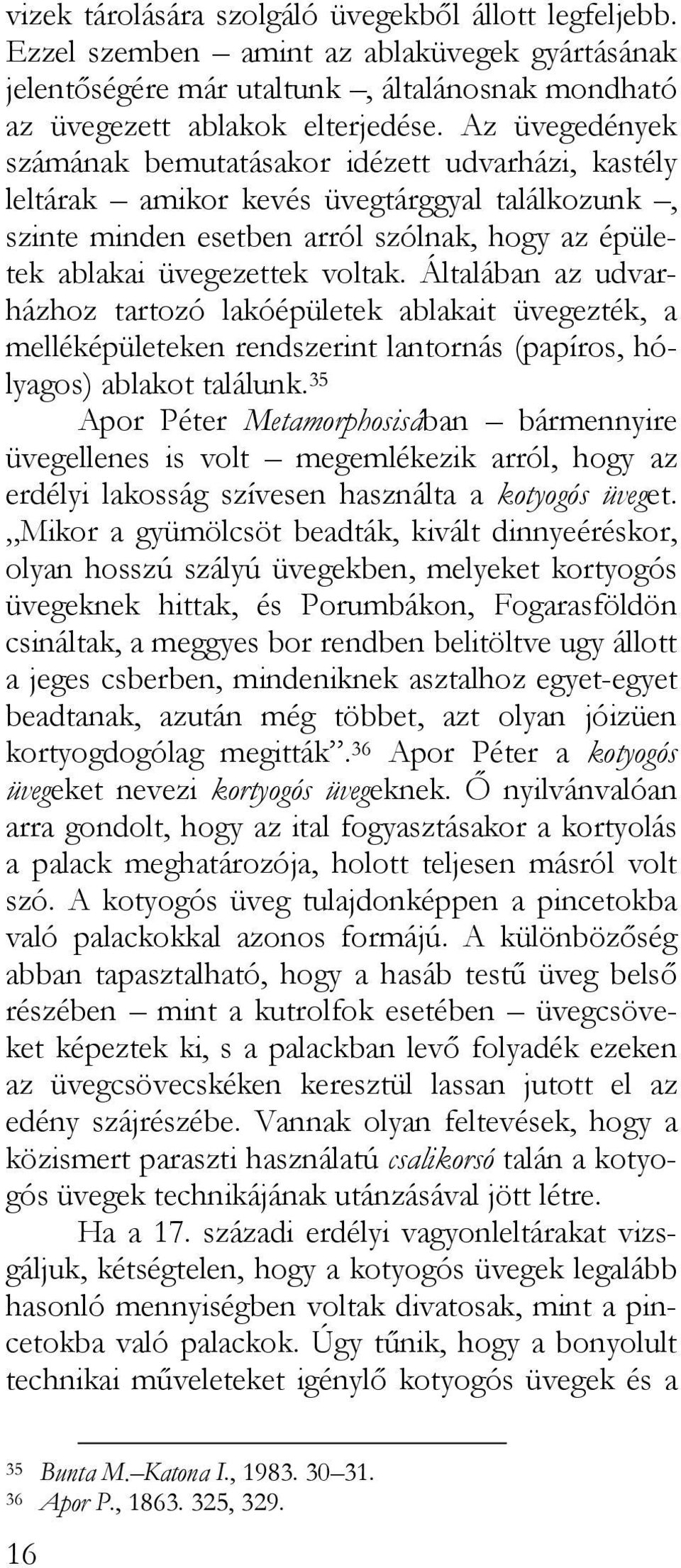 Általában az udvarházhoz tartozó lakóépületek ablakait üvegezték, a melléképületeken rendszerint lantornás (papíros, hólyagos) ablakot találunk.