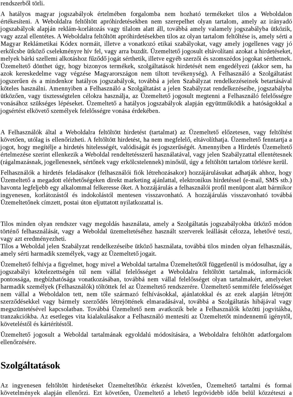 vagy azzal ellentétes.