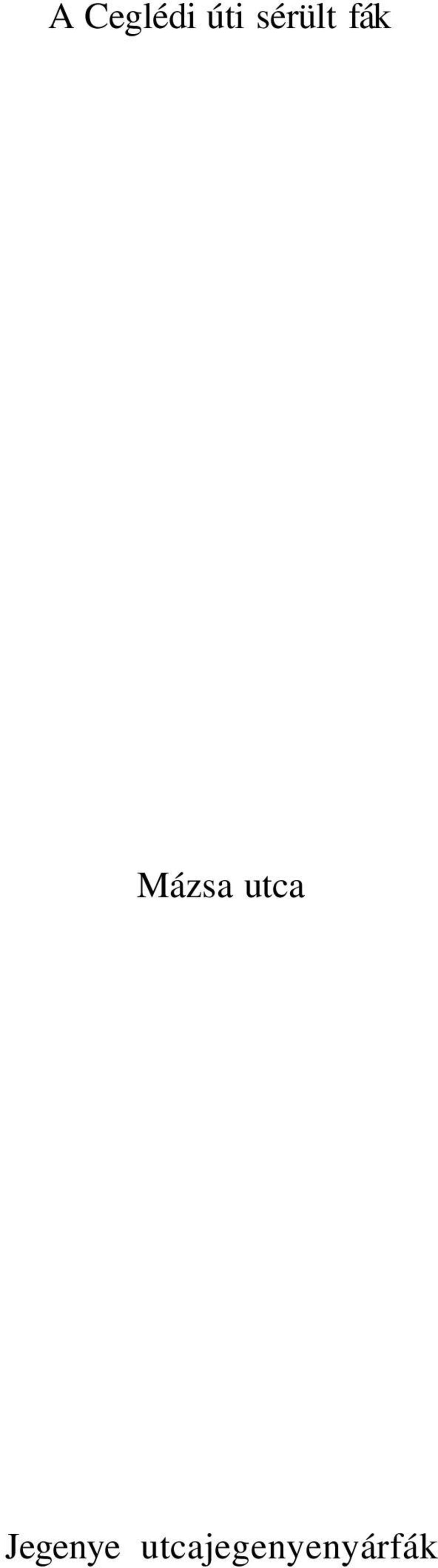 Mázsa utca