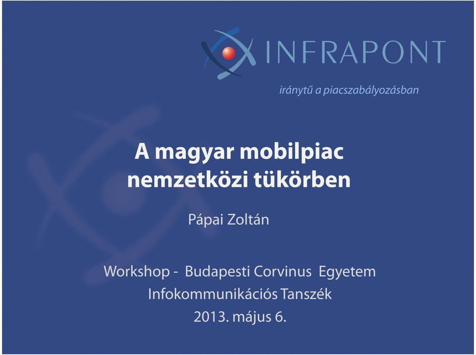 Zoltán Workshop - Budapesti Corvinus