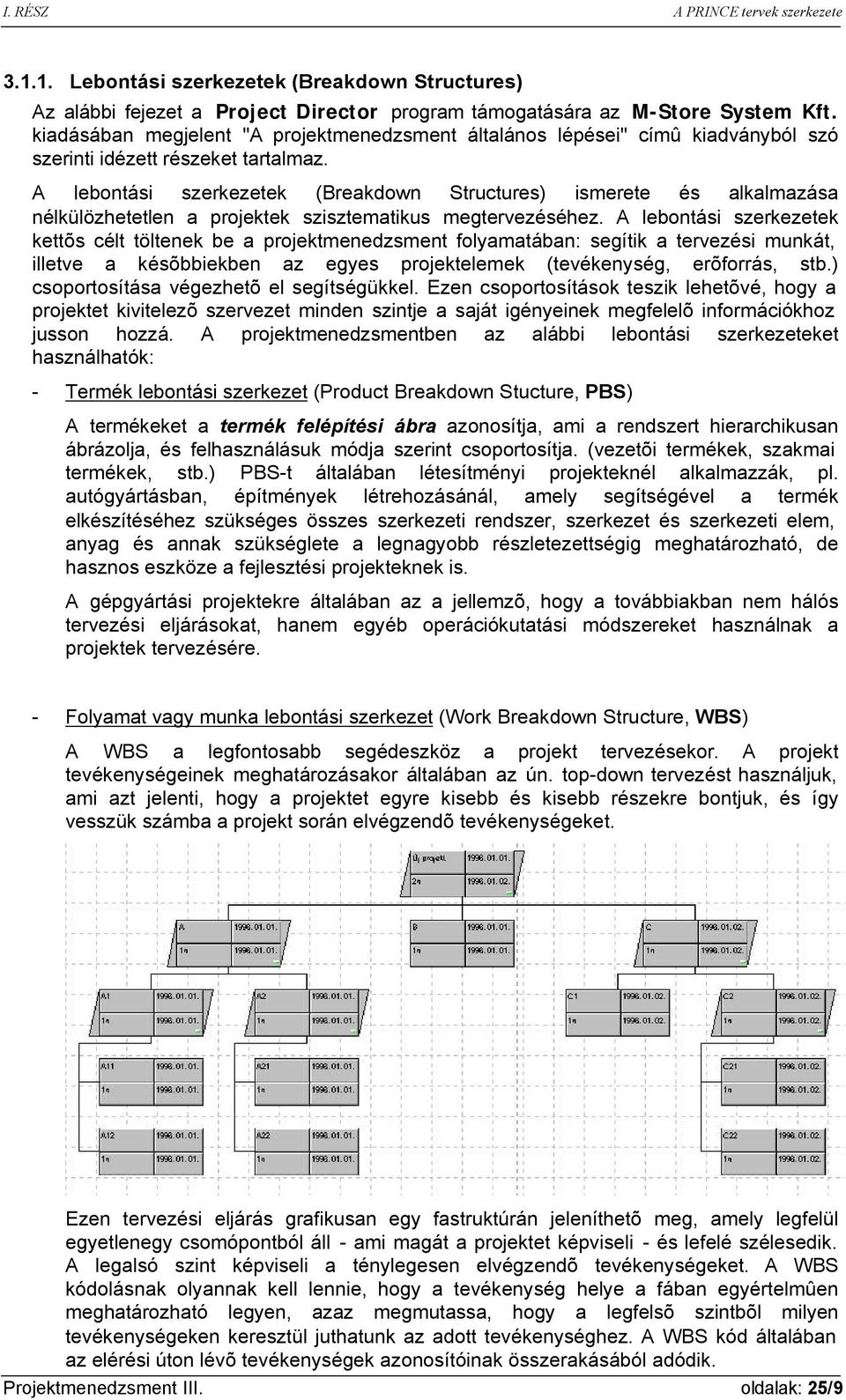 A lebontási szerkezetek (Breakdown Structures) ismerete és alkalmazása nélkülözhetetlen a projektek szisztematikus megtervezéséhez.