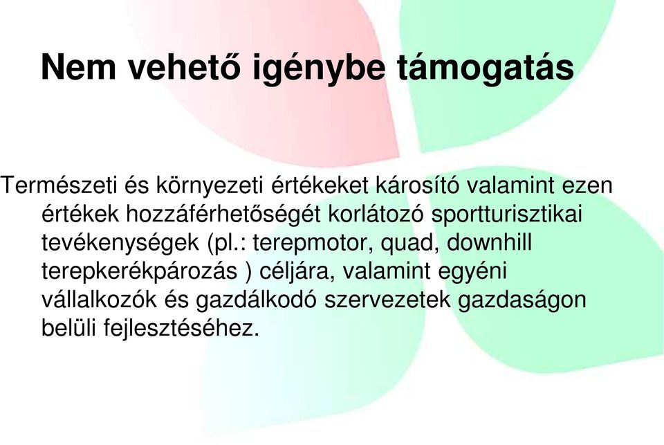 tevékenységek (pl.