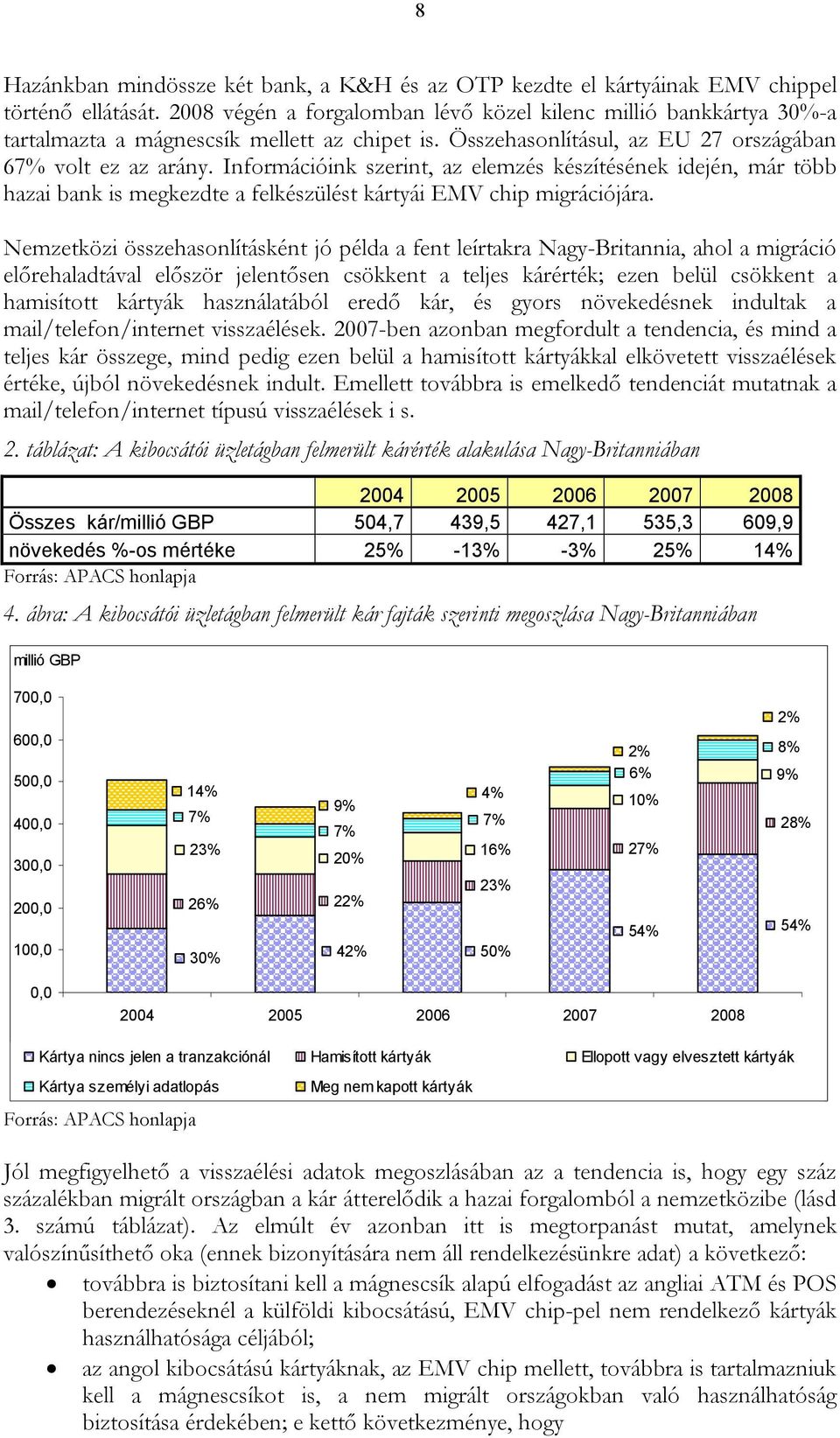Információink szerint, az elemzés készítésének idején, már több hazai bank is megkezdte a felkészülést kártyái EMV chip migrációjára.