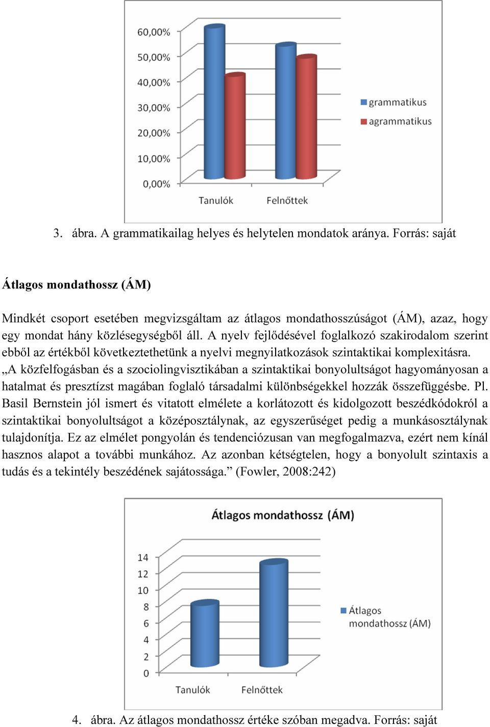 A nyelv fejlődésével foglalkozó szakirodalom szerint ebből az értékből következtethetünk a nyelvi megnyilatkozások szintaktikai komplexitásra.