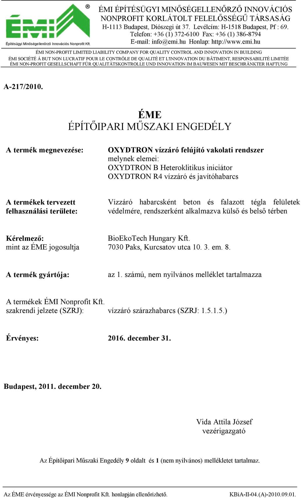 hu Honlap: http://www.emi.