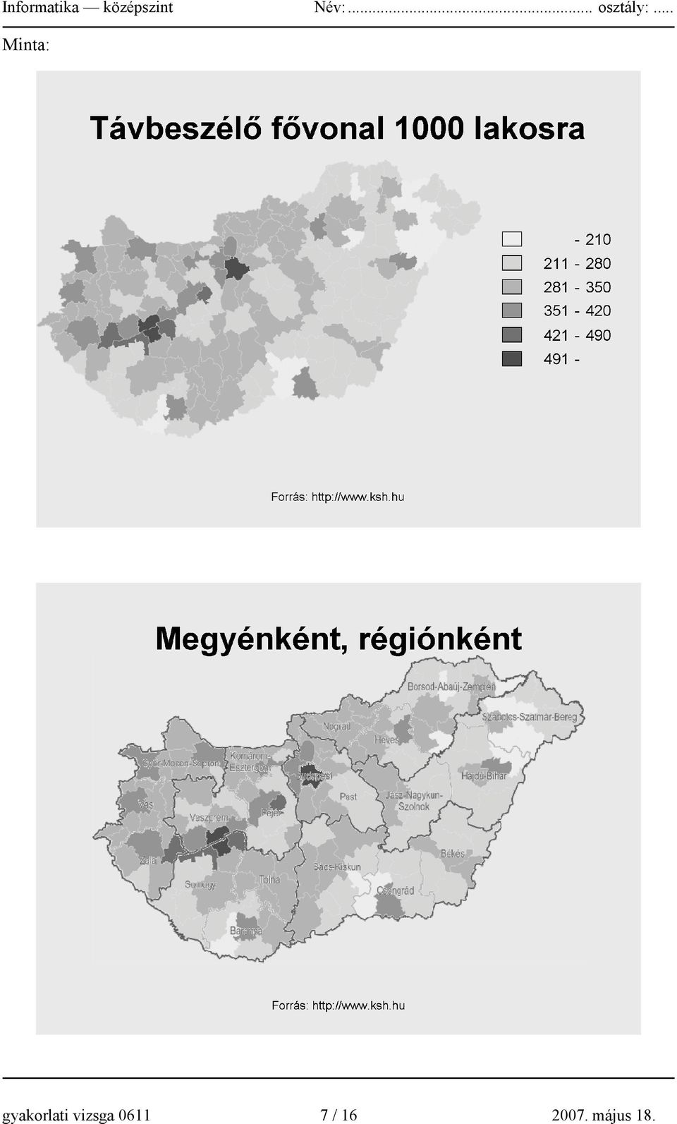 gyakorlati vizsga