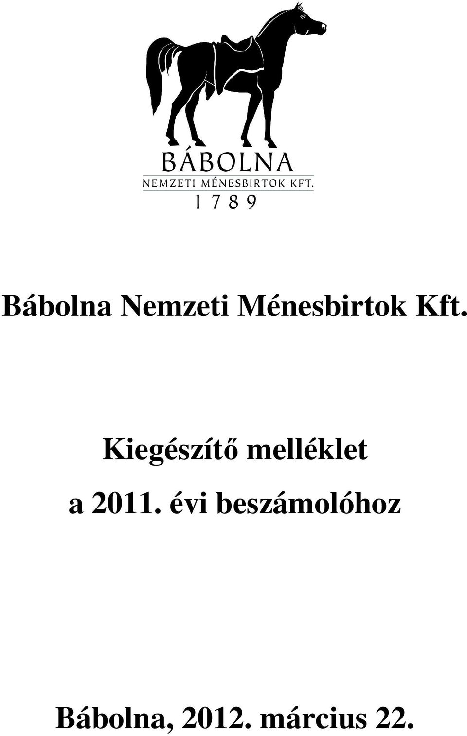 Kiegészítő melléklet a