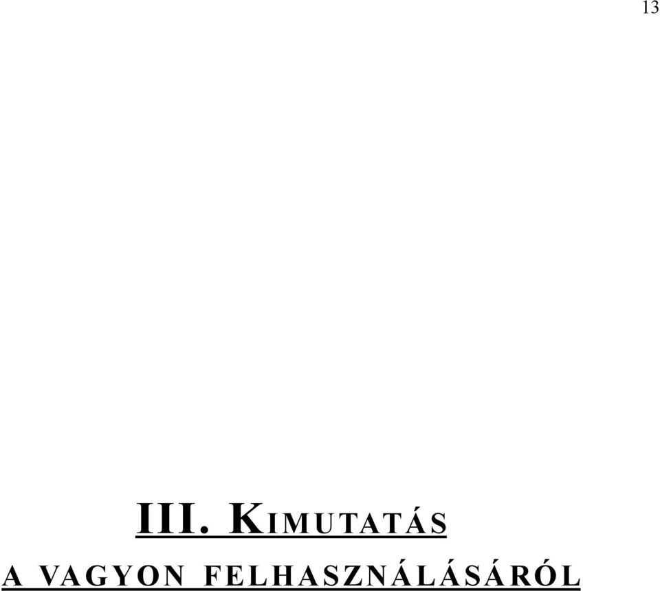 A VAGYON