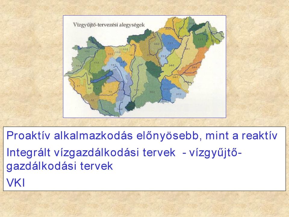 Integrált vízgazdálkodási