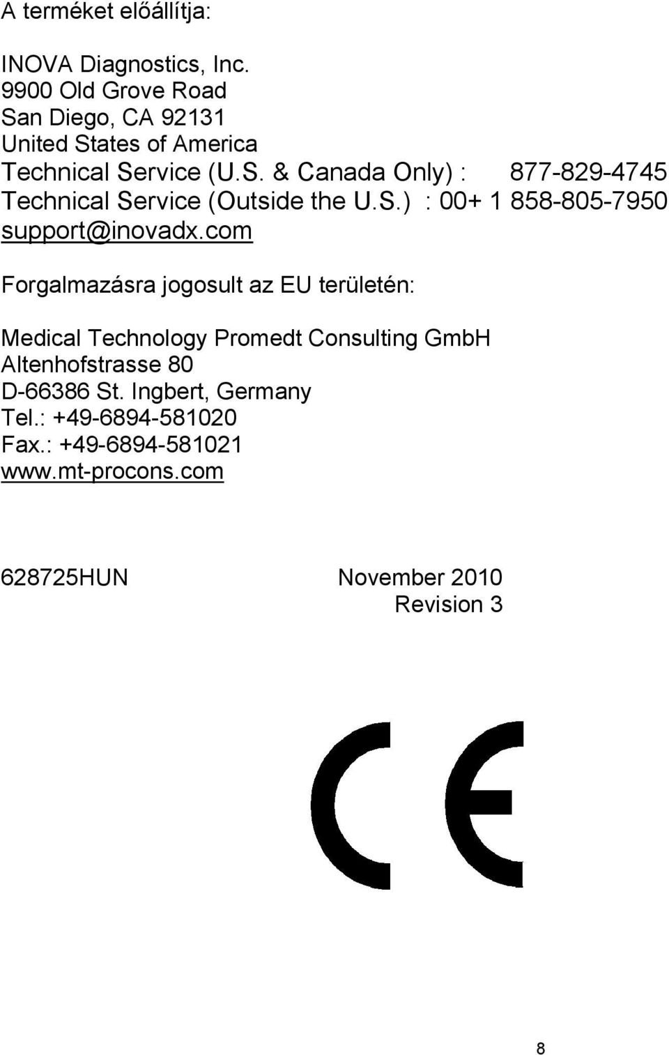 S.) : 00+ 1 858-805-7950 support@inovadx.