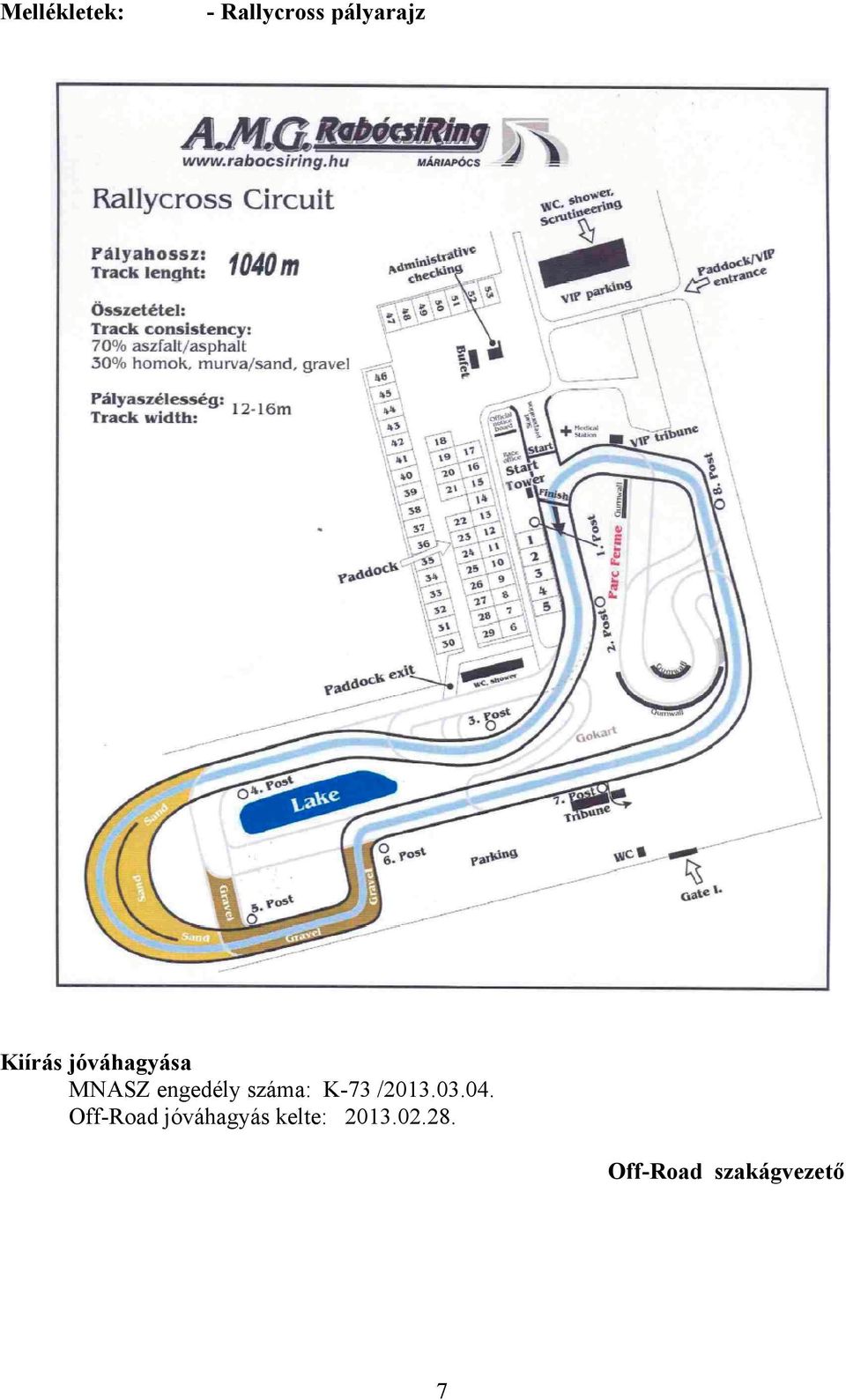 száma: K-73 /2013.03.04.