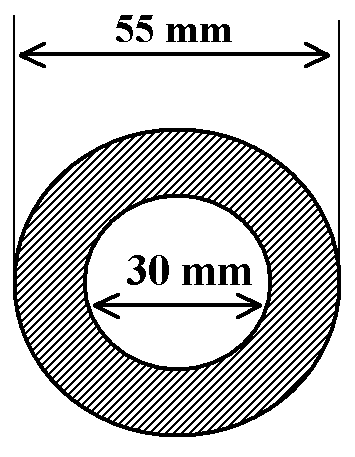 GFK TUBE 39/36 mm Belső: 36 mm Külső: 39mm Fal vastagság: 1,5 mm GFK TUBE