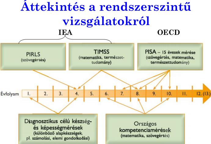 Rendszerszintű értékelés: olyan értékelési szisztéma, melynek keretei közt egy reprezentatív mintán a tanulók tudását, képességeinek állapotát, gondolkodását standardizált tesztekkel mérik.