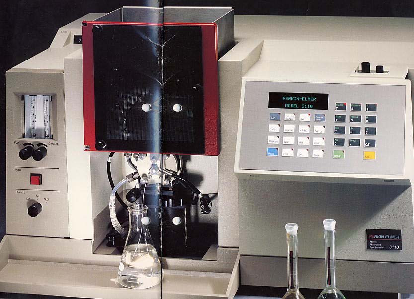 Atomi abszorpciós spektroszkópia (AAS) Egyik technika: lángfotometria