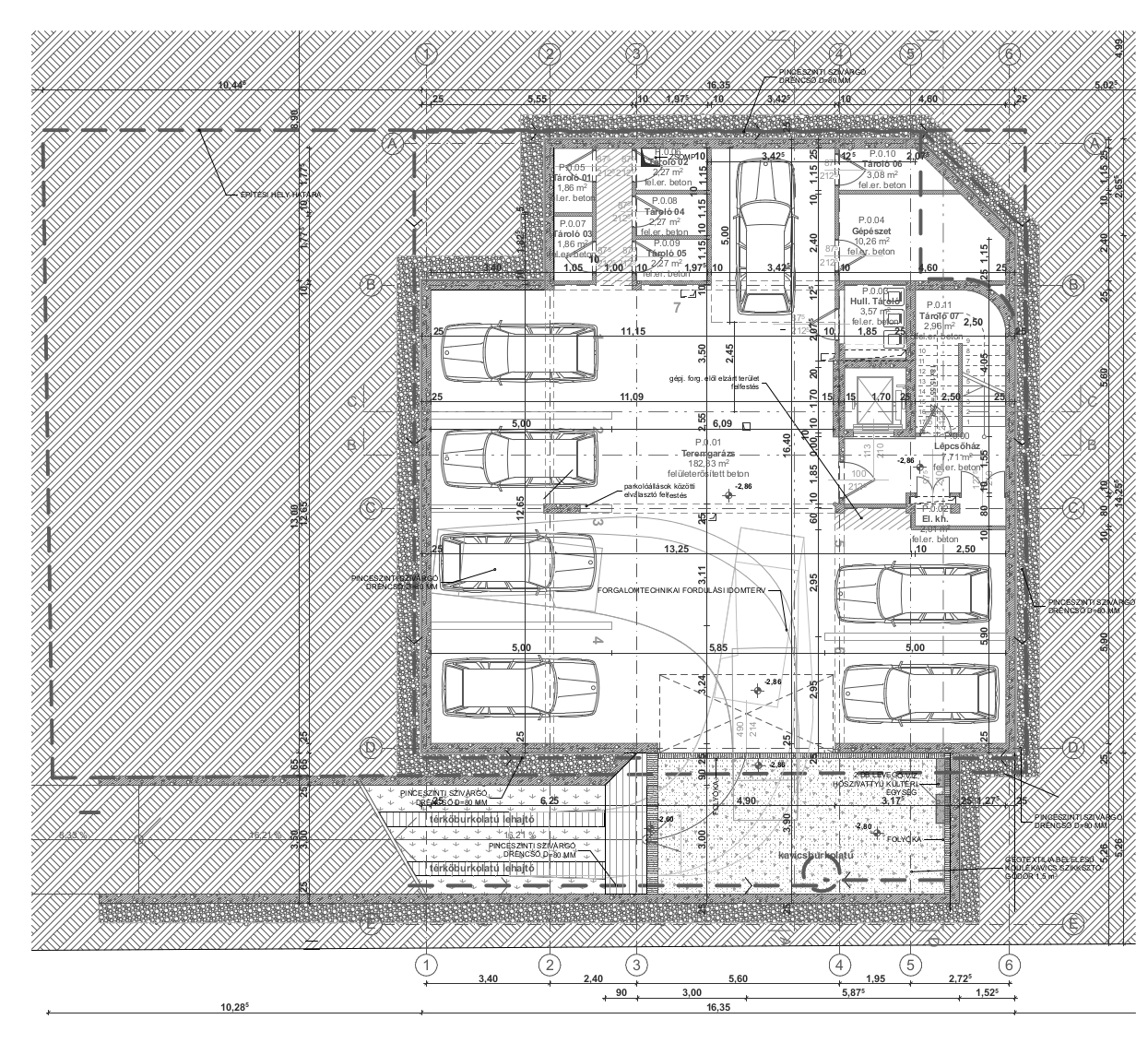 ALAPRAJZOK Az épület szerkezeti kialakítása lehetővé teszi, hogy az egyes lakószintek alaprajzai a penthouse kivételével tetszőlegesen felcserélhetőek legyenek.