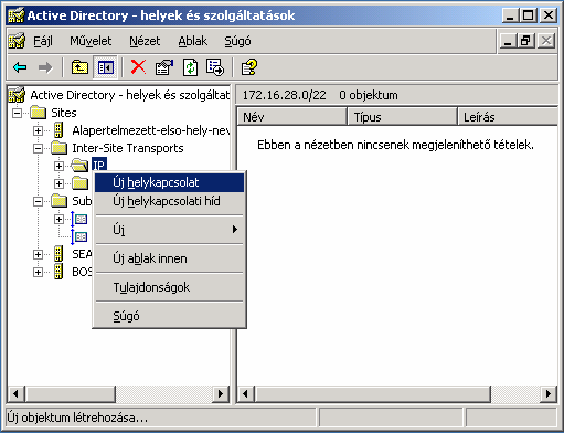 74 Frissítés Windows Server 2003 Active Directoryra 3.