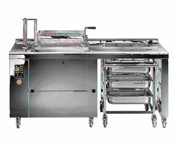 AUTOMATIC FRYERS FRIGGITRICI AUTOMATICHE AUTOMATISCHEN FRITEUSEN FRITEUSES AUTOMATIQUES AUTOMATA OLAJSÜTŐK Gb M odern food production centres need fast, strong, reliable and solid equipment.