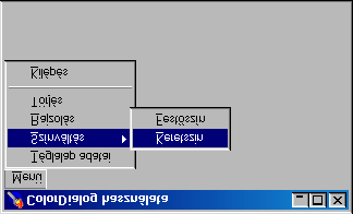Rajzoljunk színes téglalapot menüvezérelt programmal! A téglalap adatait billentyűzetről, vagy állományból olvassuk be! A téglalap keretszíne és belsejének festőszíne legyen megváltoztatható!