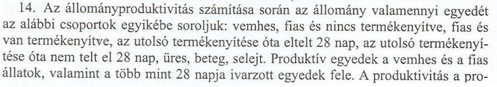 Produktivitás Dr. Köcski László nyomán, Pécsi szerk.