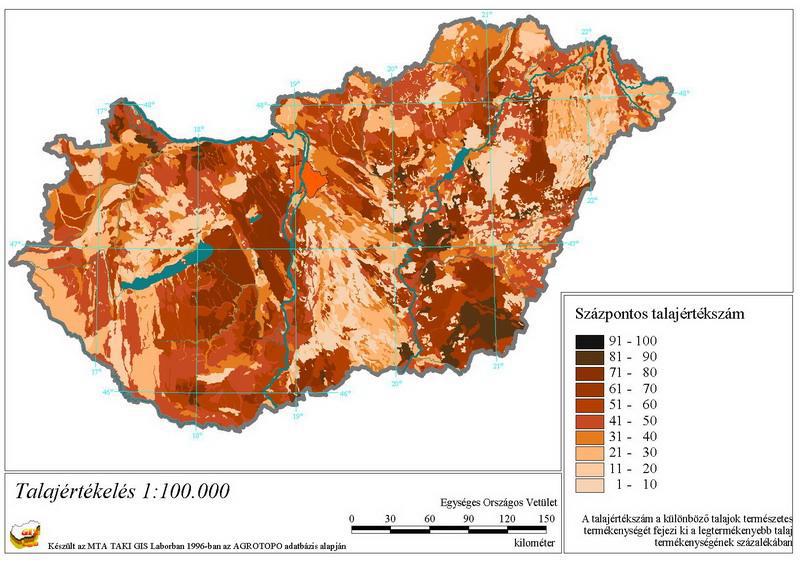 Agrotopográfiai térkép