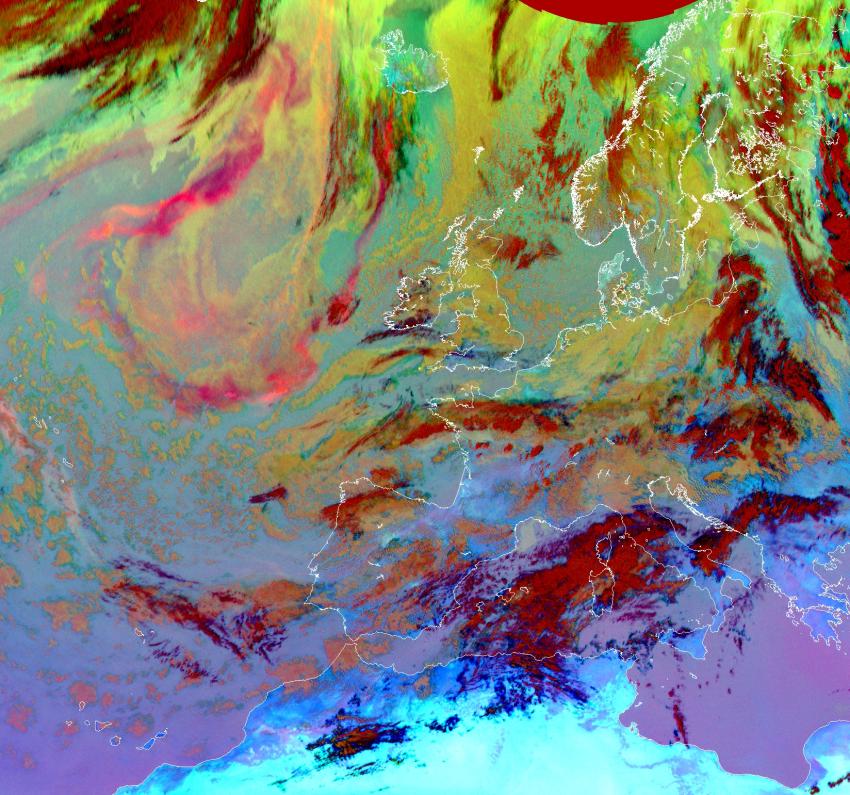 Eyjafjallajökull-szimuláció (2010. május 8. 0 UTC május 19.