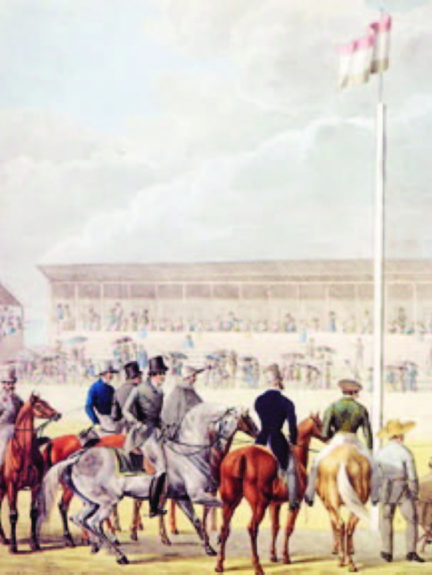 Kis magyar 4 & A második lófuttatás Pesten, 1827. június 7.