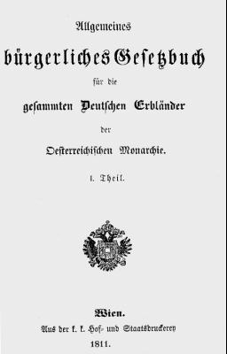 a tilalmazás módja - ABGB Az osztrák polgári törvénykönyv 1295.