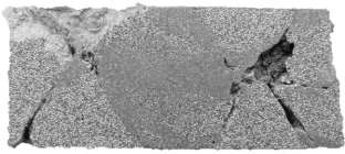 (a) (b) 2 mm (c) 2 mm 2 mm (d) 47. ábra - H/D=1 karcsúságú AlSi-SL150 szintaktikus fémhab próbatest károsodása.