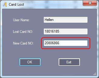 Figyelem: Autó hozzáadási módban a felhasználó neve megegyezik a kártya sorszámával.