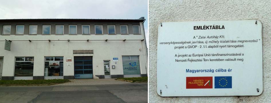 Barnamezők Magyarországon 86. ábra: Egyéb gazdasági típusú barnamezők összetétele Forrás: saját felmérés alapján saját szerkesztés.