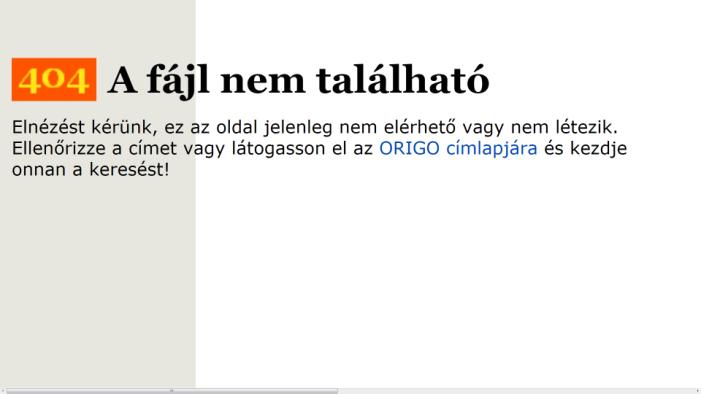 Nem található oldalak Átirányítás (301/302 http fejléc