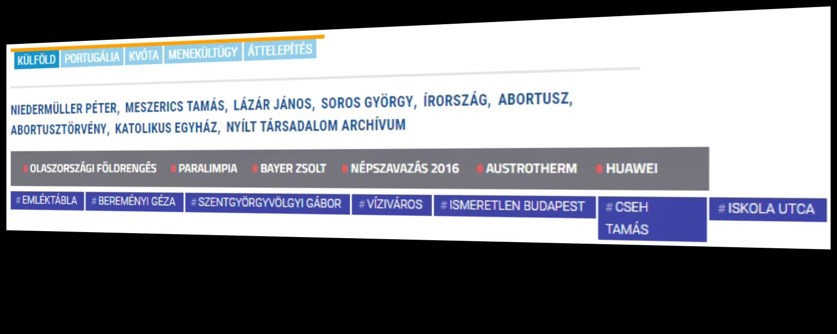Látogatók számára hasznos Szűrhető,