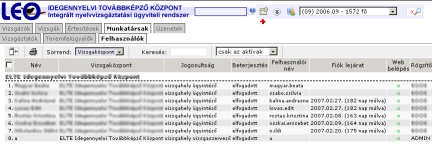 4 ALAPADATOK Mő d d h, h pb dfö c A pd ö cp, fhó, m mfüő E d fö b c 41 FELHASZNÁLÓK ( Mu / Fhó) A Fhó müp h LEO- hó mu d m I h ú fhó d db, m d fhó d, m fhó u A hh ó fhó fhó fó h LEO üf A ú fhó d h d