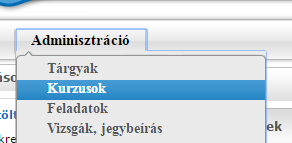 7/8. oldal Aláírás megtagadás Amennyiben a hallgató a kurzuson előírt feltételeket nem teljesíti (ez megadható a Tárgybejelentő felől: ezek a feltételek megjelennek a kari Tanrendi kiadványokban