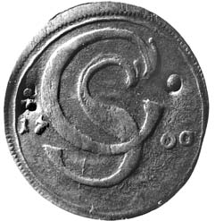 24/a, b. S betűs rézpénz 1687-ből. 25/a, b.