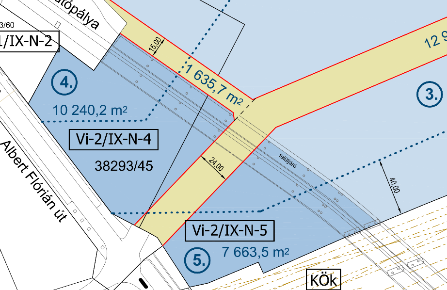 BUDAPEST IX. KERÜLET NÉPLIGET VOLÁNBUSZ KERÜLETI ÉPÍTÉSI SZABÁLYZAT 44 A 4. számú területegység - Vi-2/IX-N-4 jelű építési övezet A 5. számú területegység - Vi-2/IX-N-5 jelű építési övezet A 4.