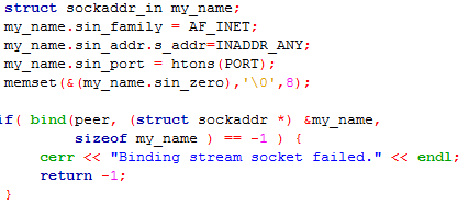 Példa UDP kliens KLIENS OLDALI ALKALMAZÁS A datagram socket létrehozása (socket() hívás ) Helyi címzés az alkalmazás