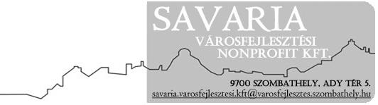 SAVARIA VÁROSFEJLESZTÉSI NONPROFIT KFT.